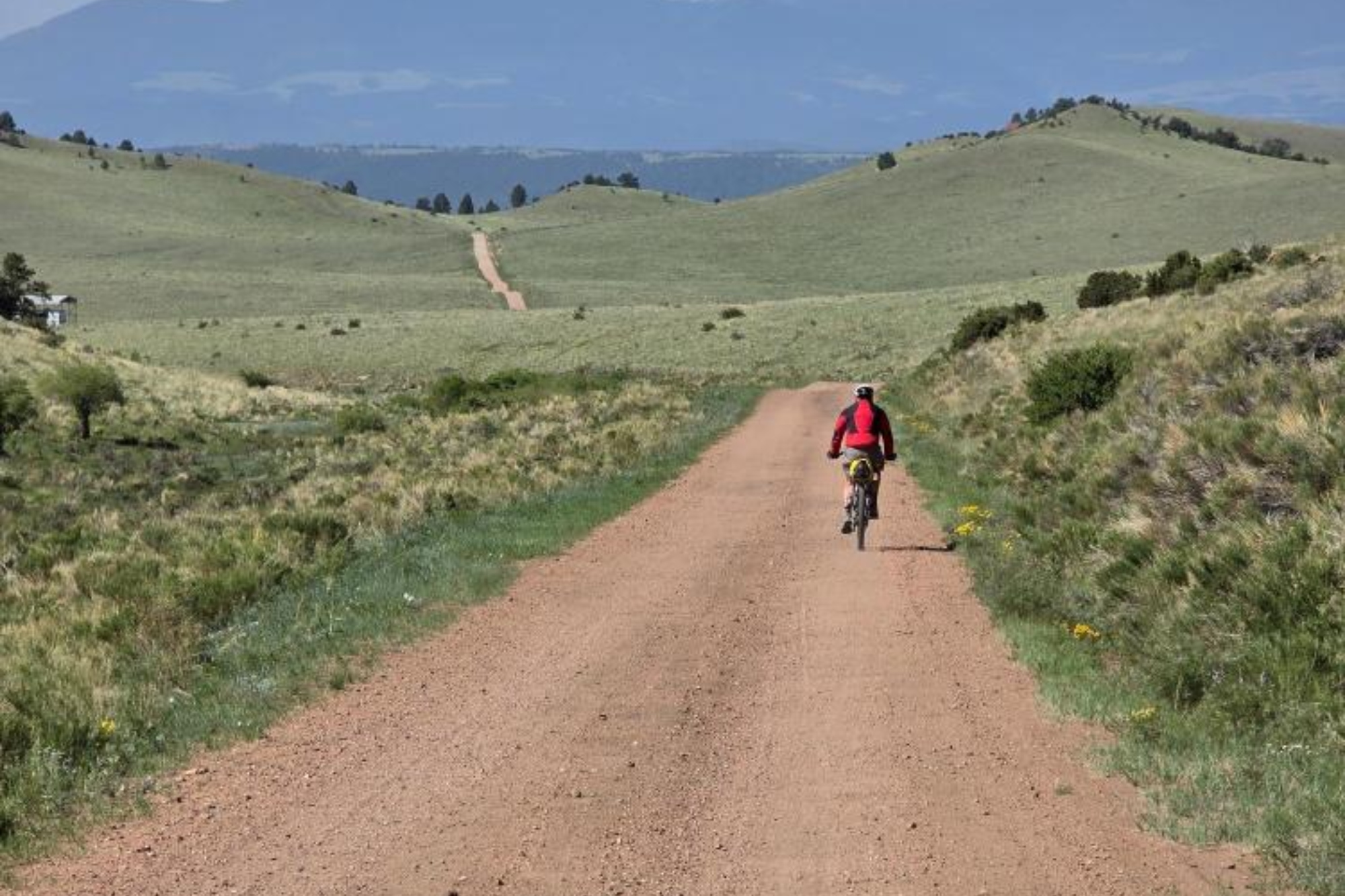 Part of the Golden Gravel Trail in Colorado