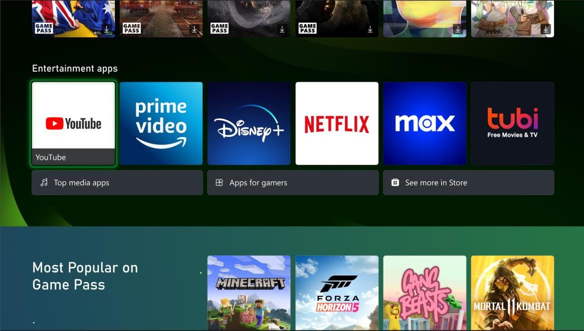 New Xbox Home Experience for July 2023