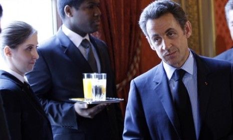 French President Nicolas Sarkozy