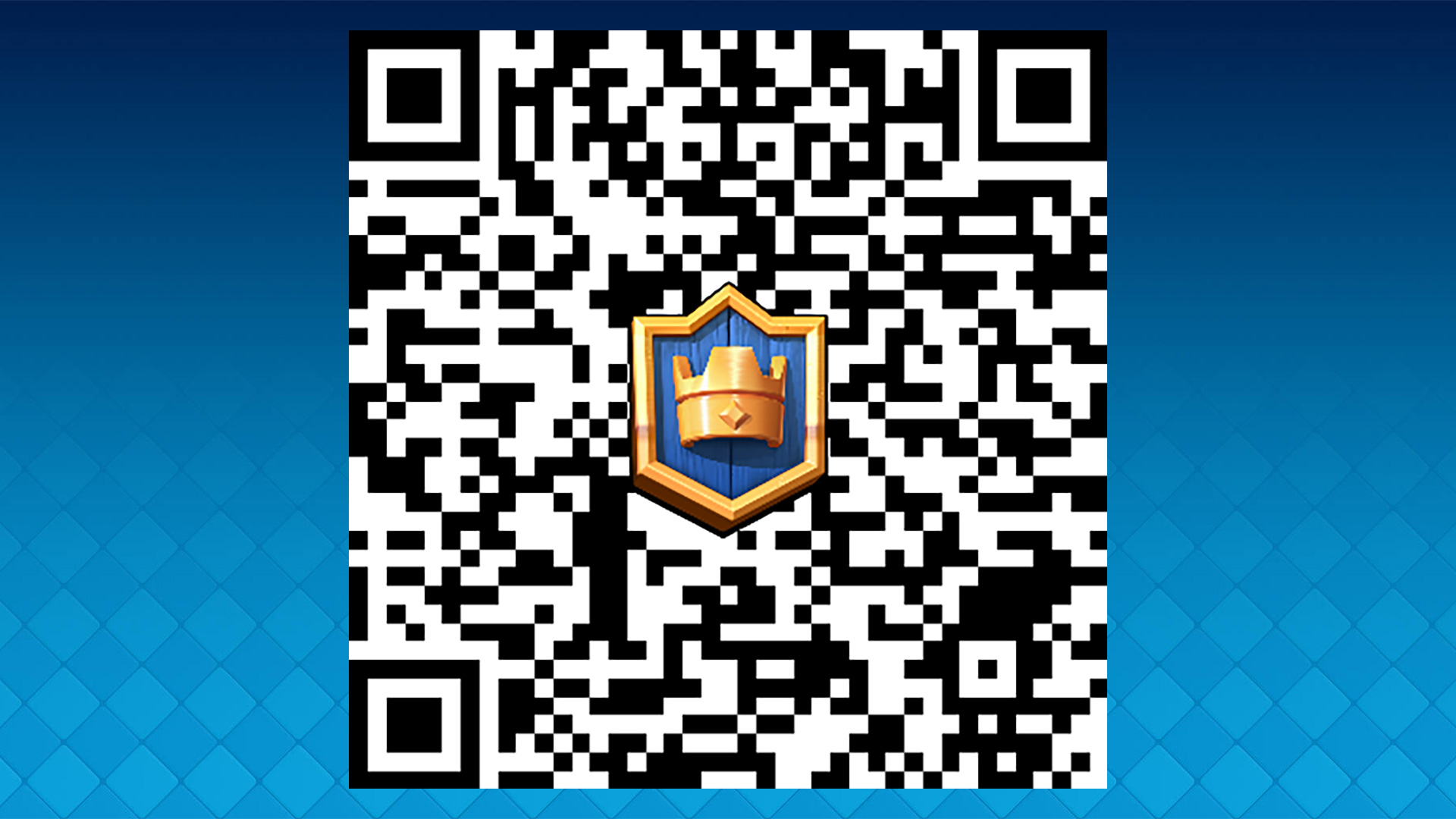 Clash Royale QR code for Deadly Dribble banner decoration and Sports Ball Stadium banner frame