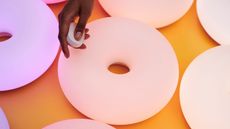 IKEA x Sabine Marcelis color-shifting VARMBLIXT &ldquo;donut lamp&rdquo;