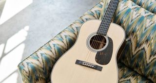 The O'ahu HG-28 debuts a new slope-shouldered dreadnought acoustic body shape for Martin