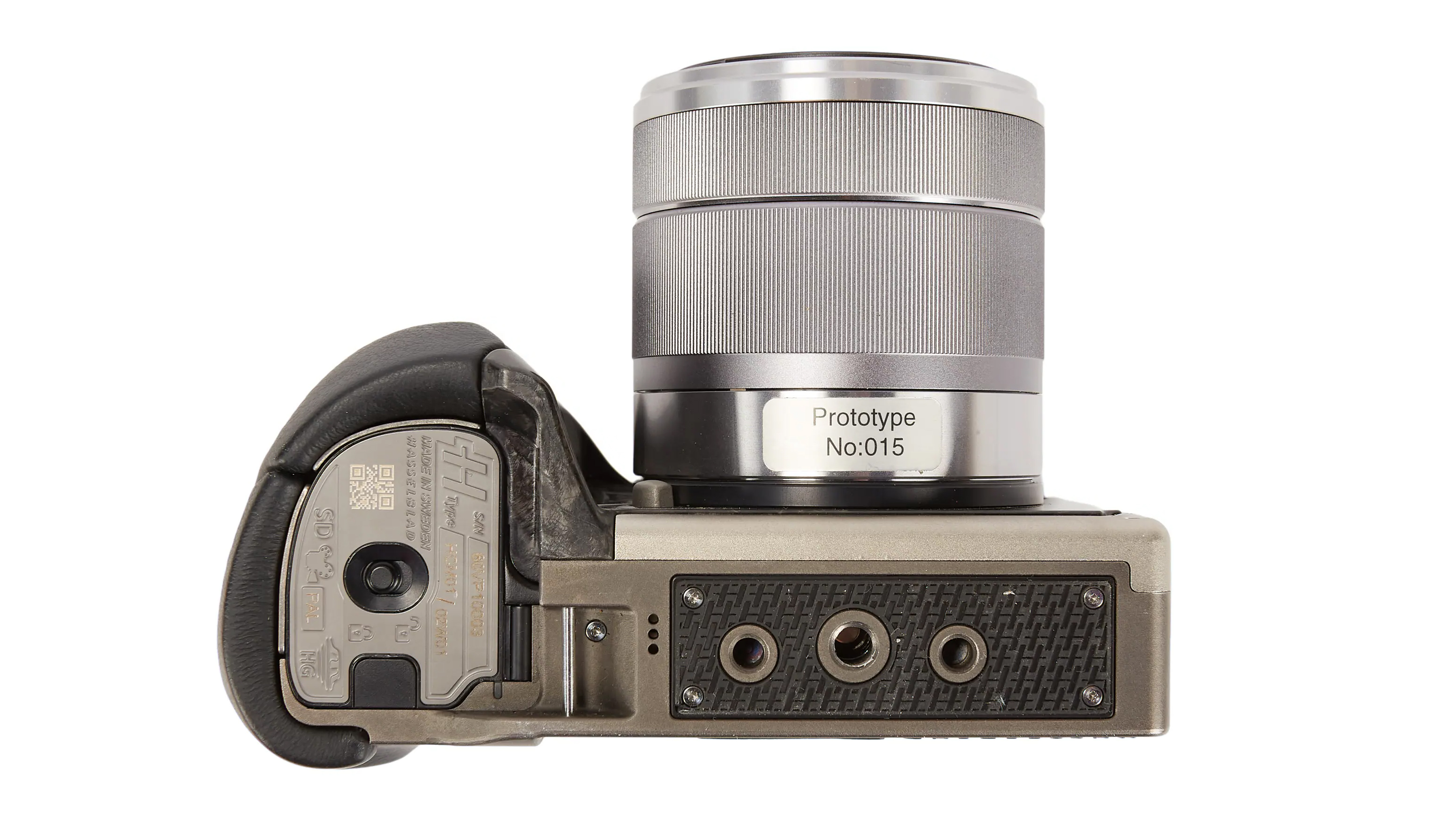 The Hasselblad Lunar and lens – marked "prototype" owned by David Lynch and auctioned by Julien's Auctions
