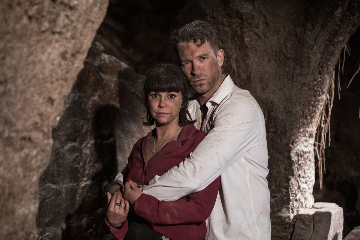 Hollyoaks Darren Osborne and Nancy are trapped