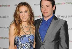 Sarah Jessica Parker and Matthew Broderick at the Then She Found Me premiere