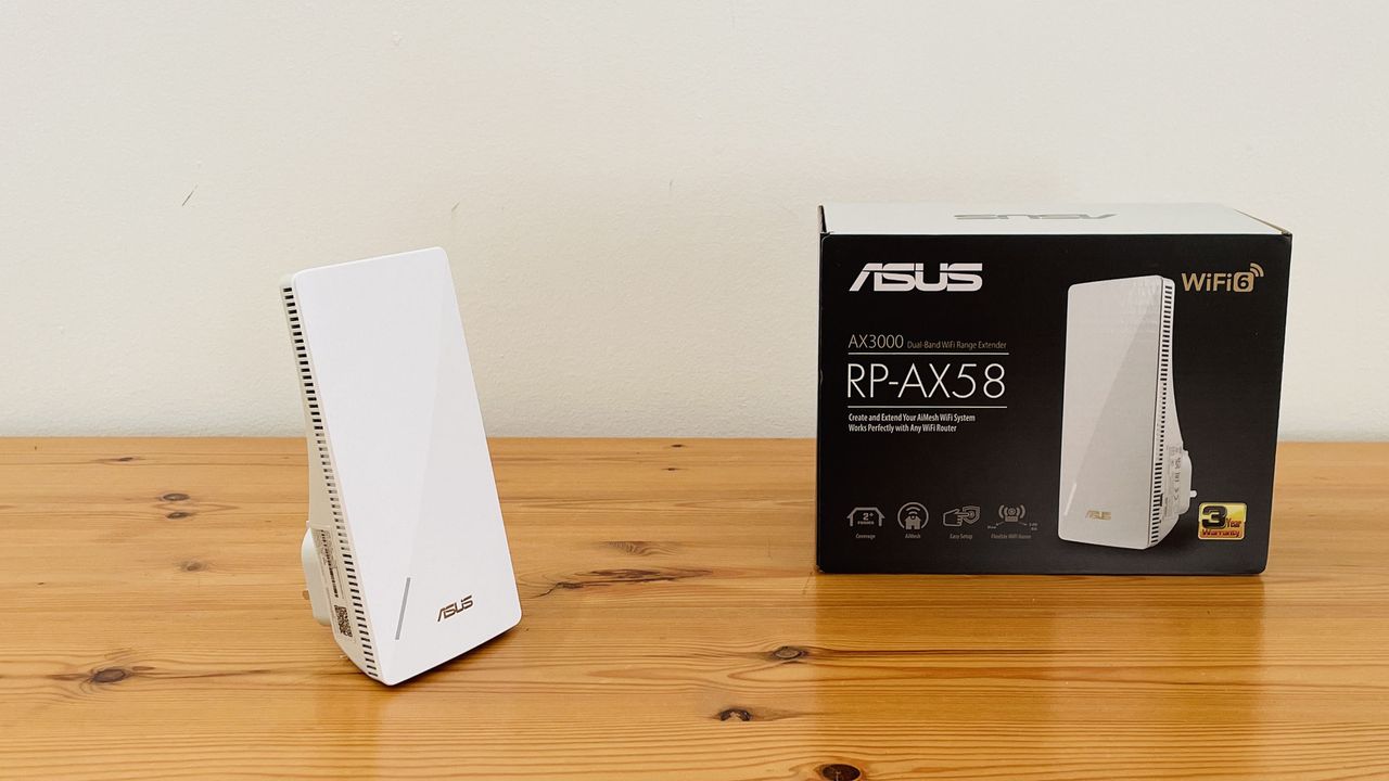 Asus RP-AX58: low-cost Wi-Fi 6 range extender for tackling Wi-Fi deadspots