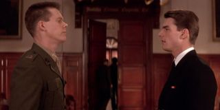 Kevin Bacon and Tom Cruise in A Few Good Men