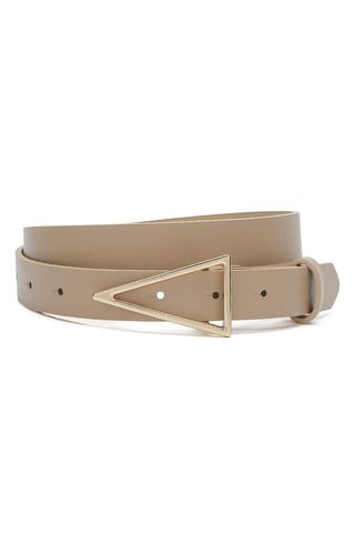 Hotwill Belts for Women Waist Belt With Bronze Triangle Buckle 