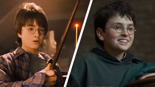 Harry Potter movie colour grading versus Harry Potter series colour grading