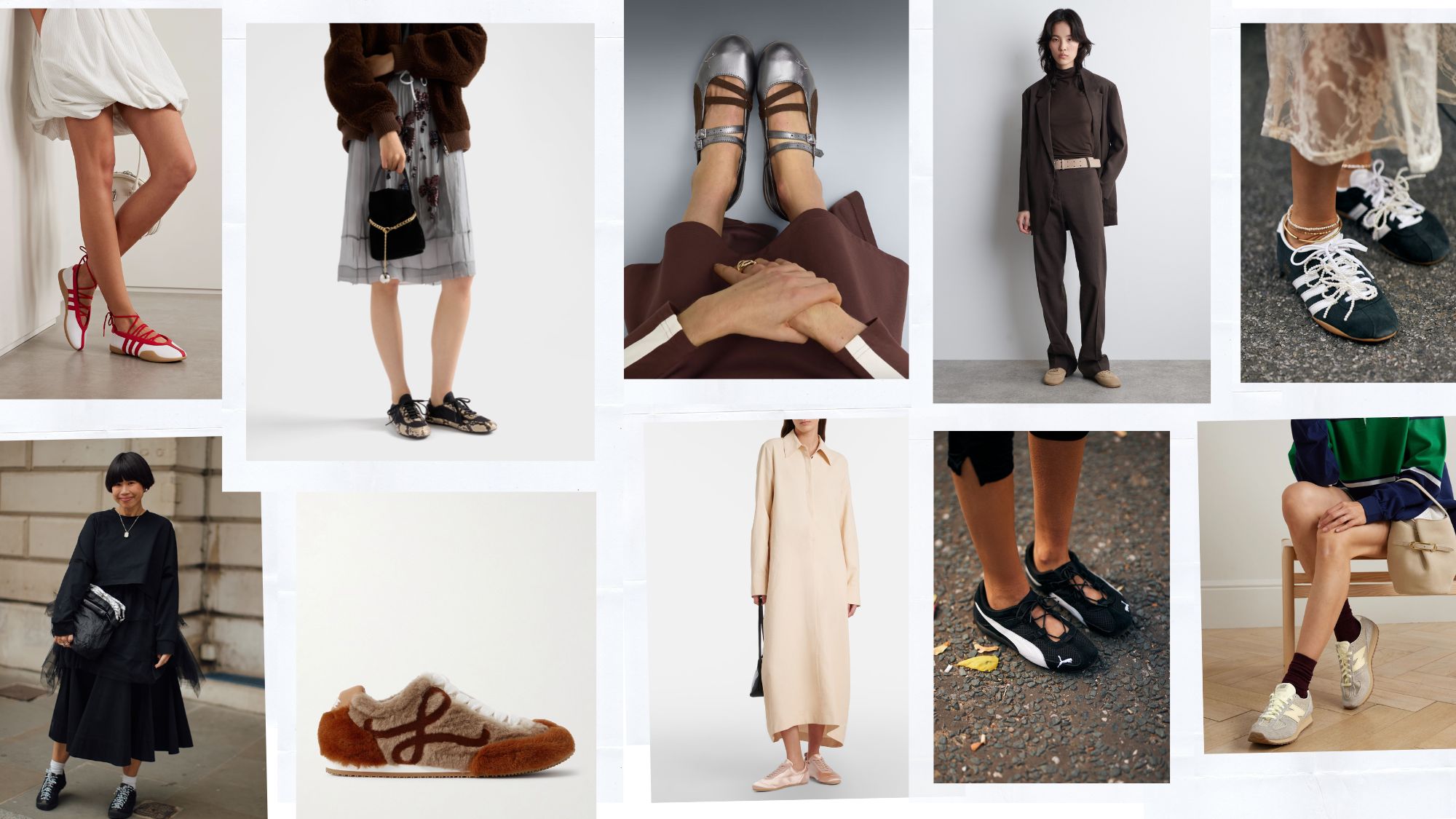 models wearing the trending trainers of 2026