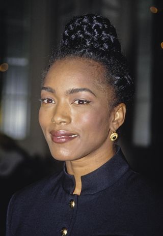 American actress Angela Bassett attends the 53rd Annual Golden Apple Awards, held at the Beverly Hilton Hotel in Beverly Hills, California, 12th December 1993