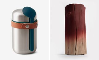 ‘Box Appetit’ food flask, by Black+Blum and ‘Love Buch’, by Katia Jacquet