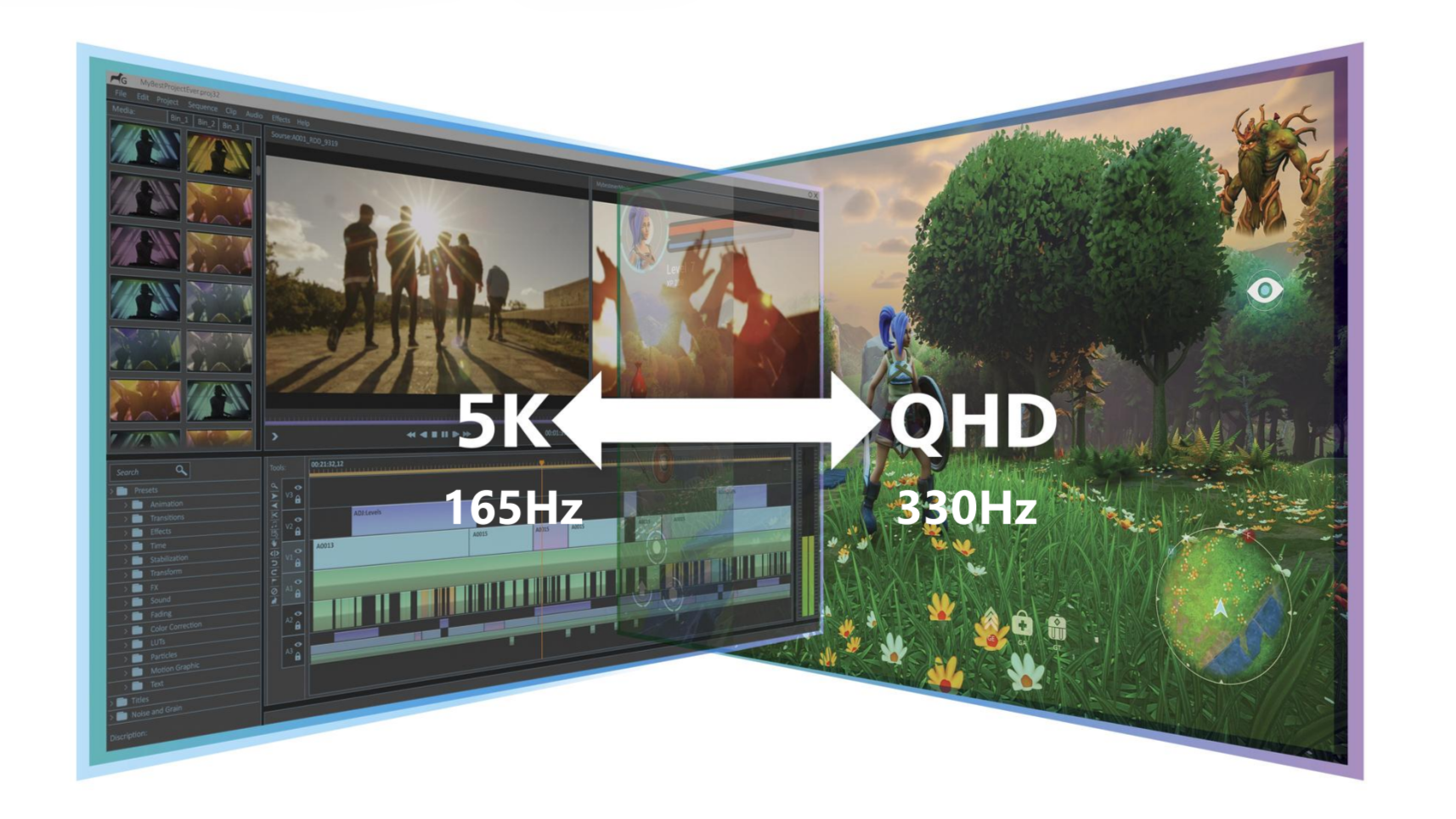 Dual-frame technologie