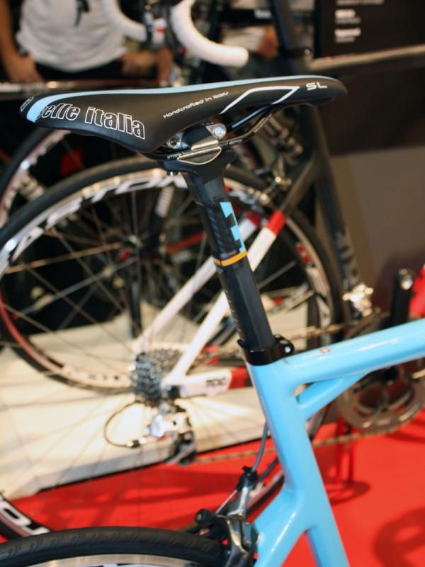 BMC's Tuned Compliance Concept shaping is also included on the new Racemachine RM01 seatpost.