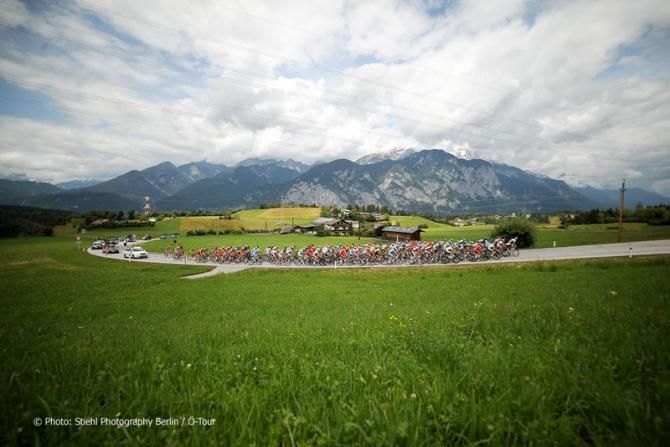 Plenty of scenery to enjoy on the opening day in Austria