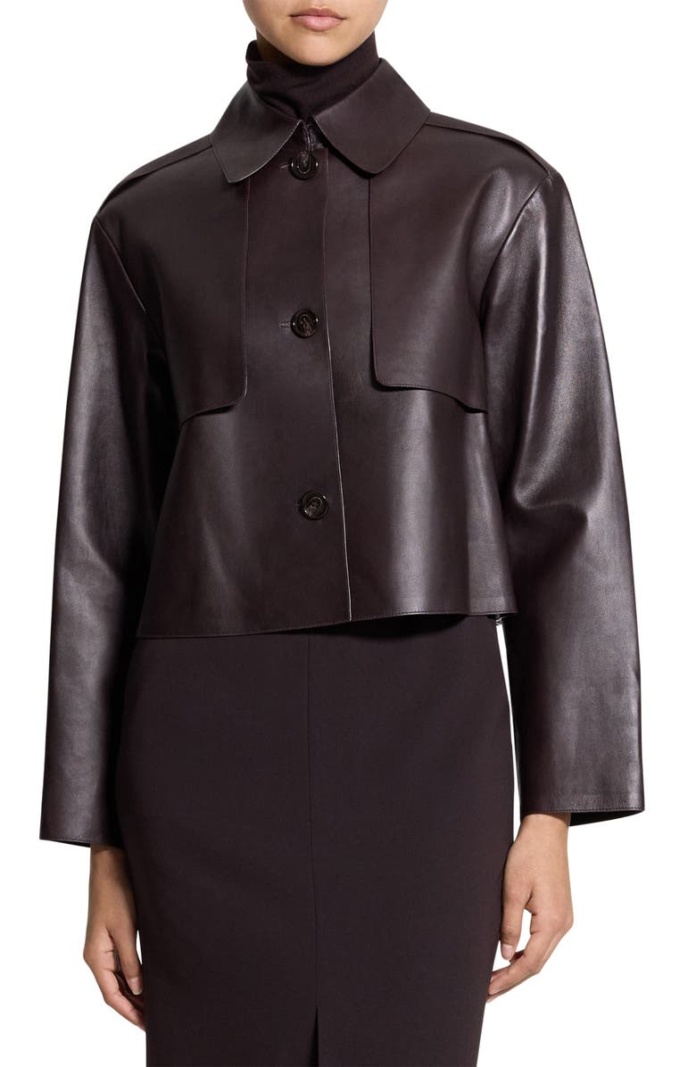 Crop Leather Jacket