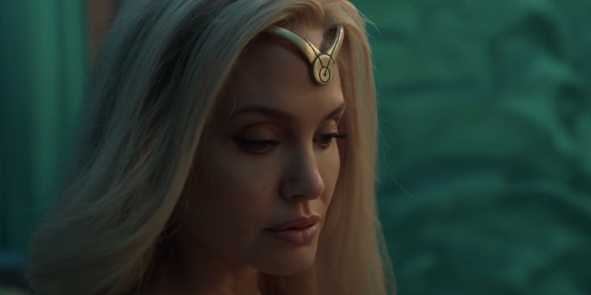 Angelina Jolie as Thena in Marvel&#039;s &#039;The Eternals&#039;