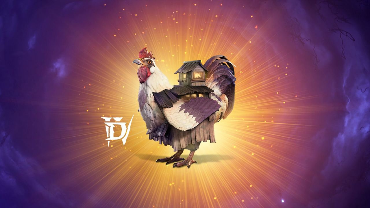 Diablo 4's 'April Fowl's Day' joke is a big chicken boss who drops a cluckton of unique loot, like the 'Cluckonomicon' and the 'Eggcecutioner'