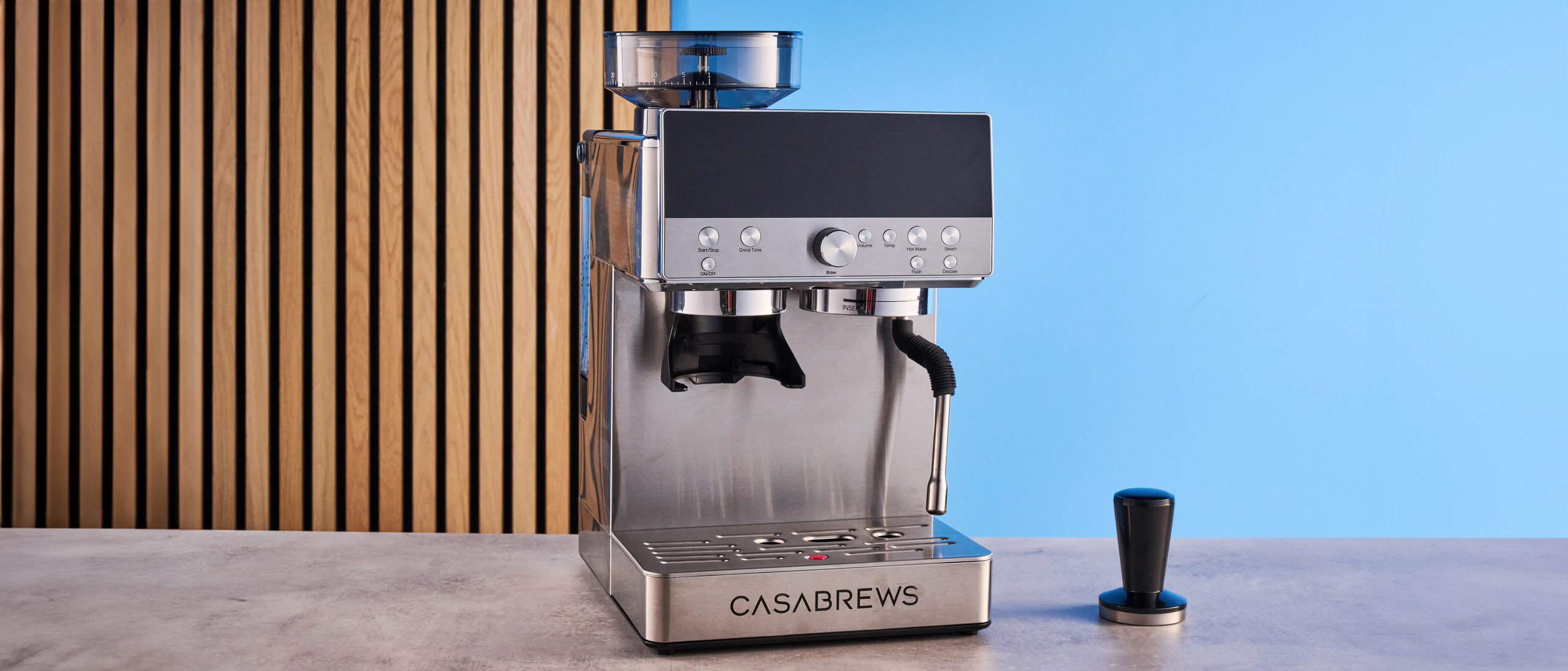 the casabrews marenza bean to cup espresso machine with built in grinder