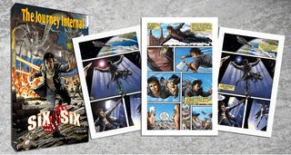 pages from Six By Six graphic novel The Journey Internal