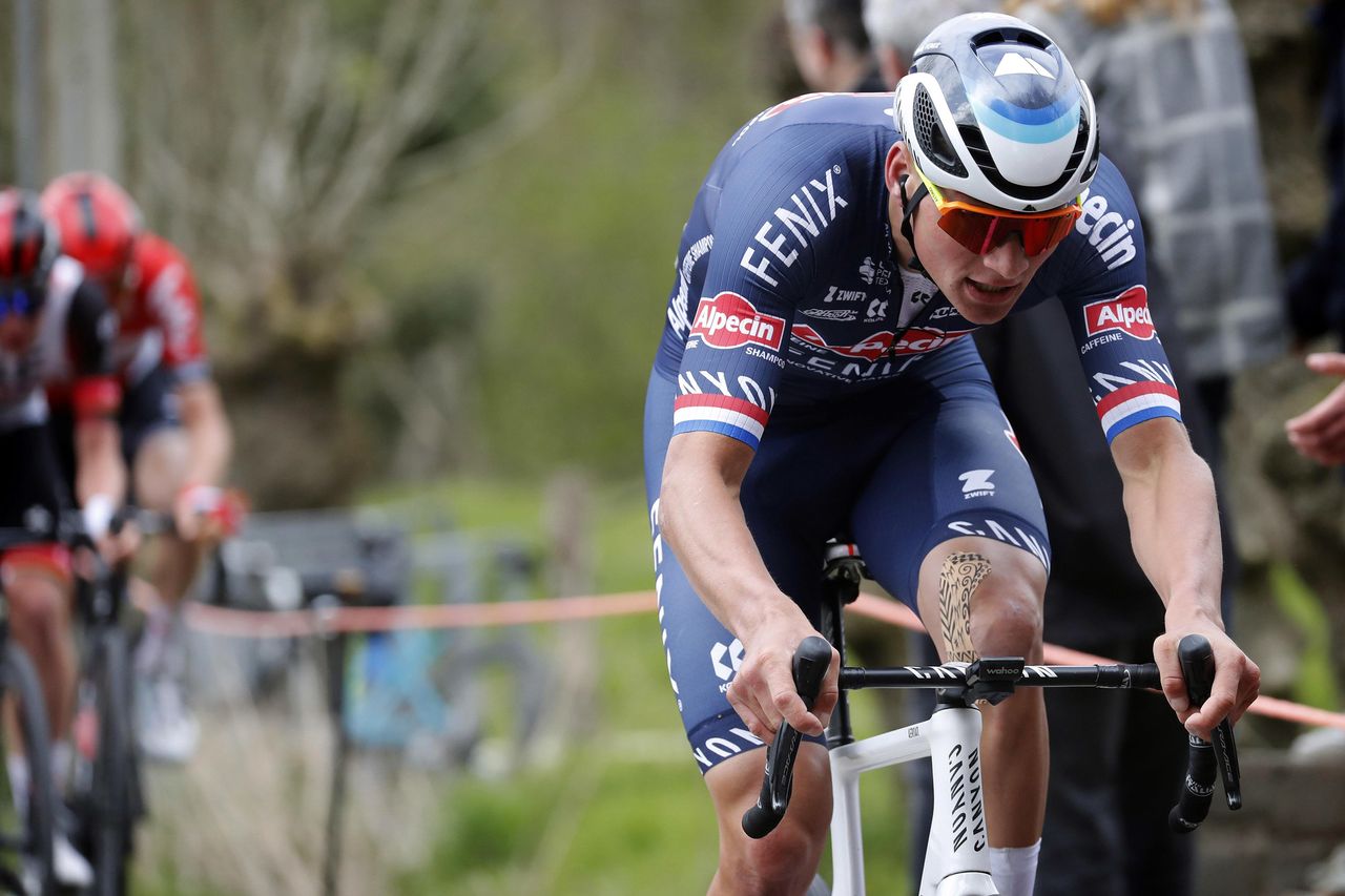 Ronde van Vlaanderen 2022 - Tour of Flanders - 106th Edition - Antwerp - Oudenaarde 272,5 km - 03/04/2022 - Mathieu Van Der Poel (NED - Alpecin - Fenix) - photo Dion Kerckhoffs/CV/SprintCyclingAgency&Acirc;&copy;2022