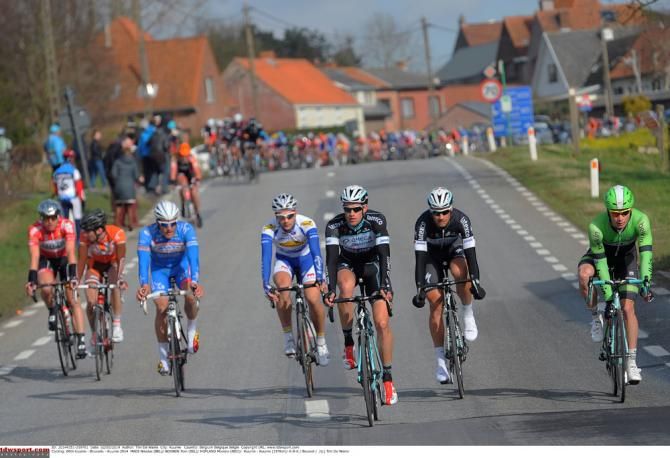 The first group is caught by the Boonen group