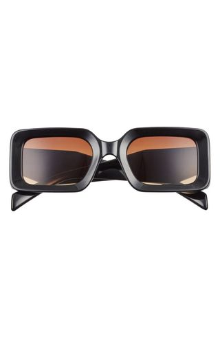 55mm Rectangular Sunglasses