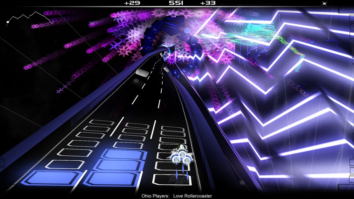 Audiosurf, 12 years old this month, just received an update