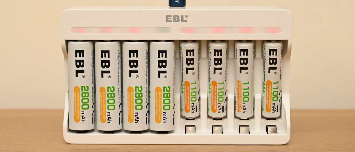 EBL AA &amp; AAA rechargeable batteries