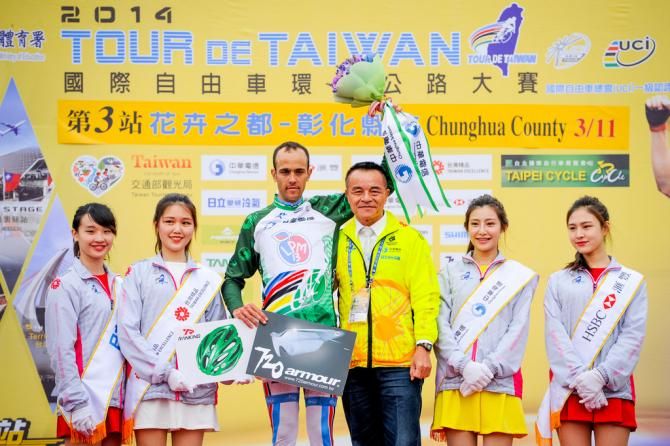 Remy Di Gregorio leads the points classification as well