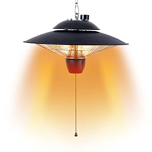 Donyer Power Garden Heaters Outdoors Patio Heater Halogen Heater Ceiling Mounted, 800w&2000w Greenhouse Infrared Heaters