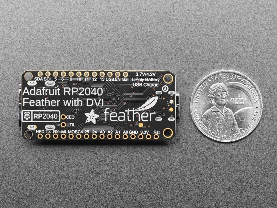 Adafruit Feather RP2040 with DVI
