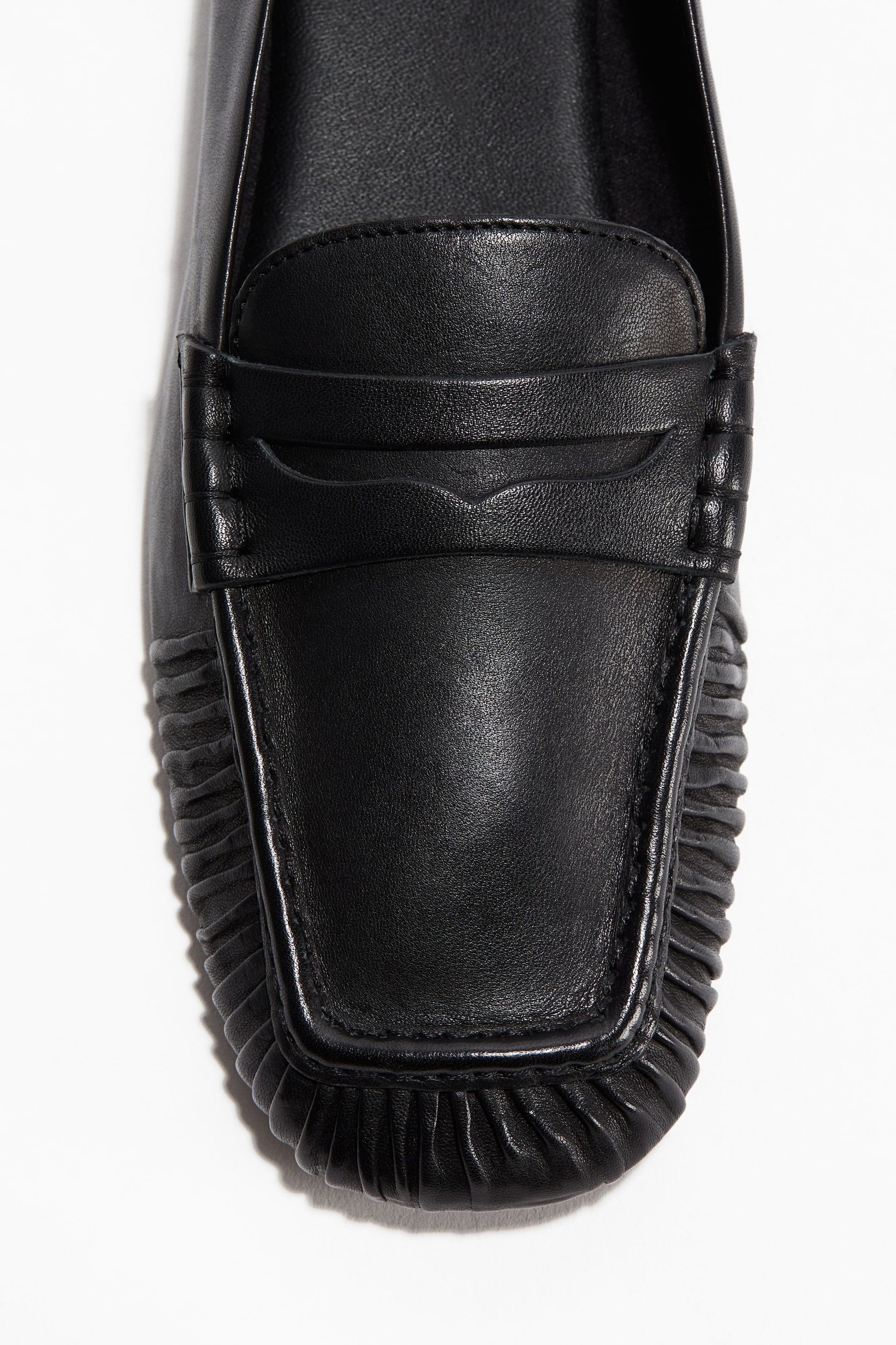 Leather Loafers - Burgundy