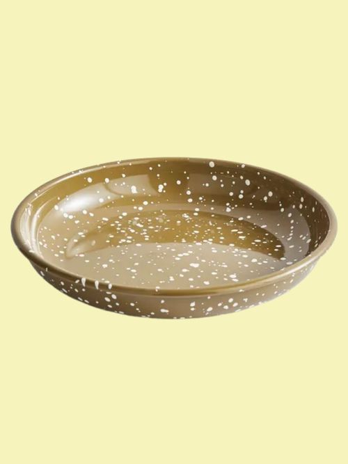 Salvage Enamel Serve Bowl