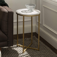 Walker Edison Furniture Company Modern Round Side End Accent Table | Was $119, now $61.79
