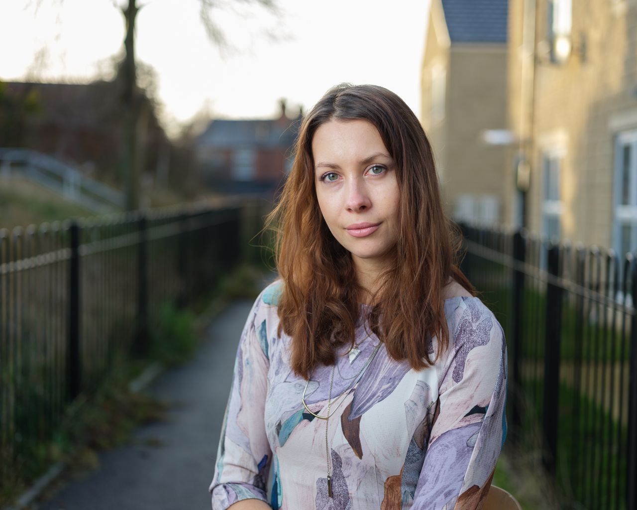 Medium format portrait