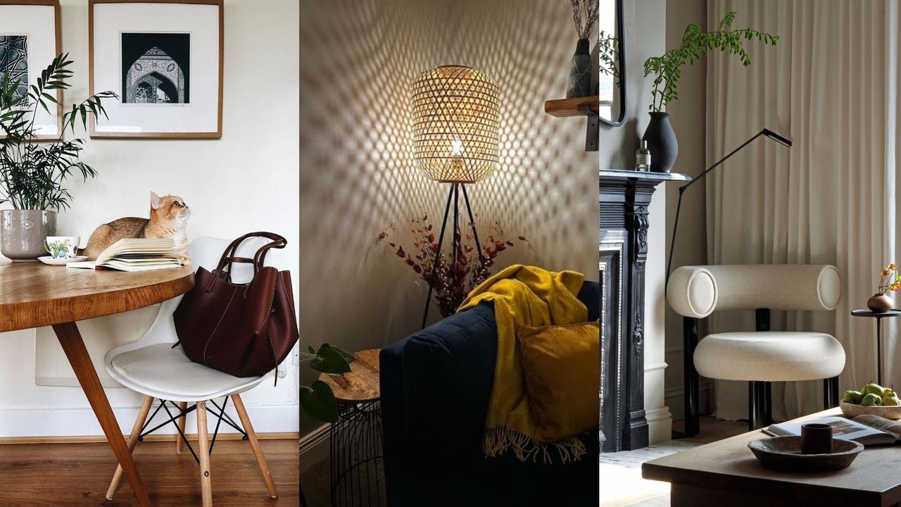 a collage of three livingetc editors favorite corners of their homes