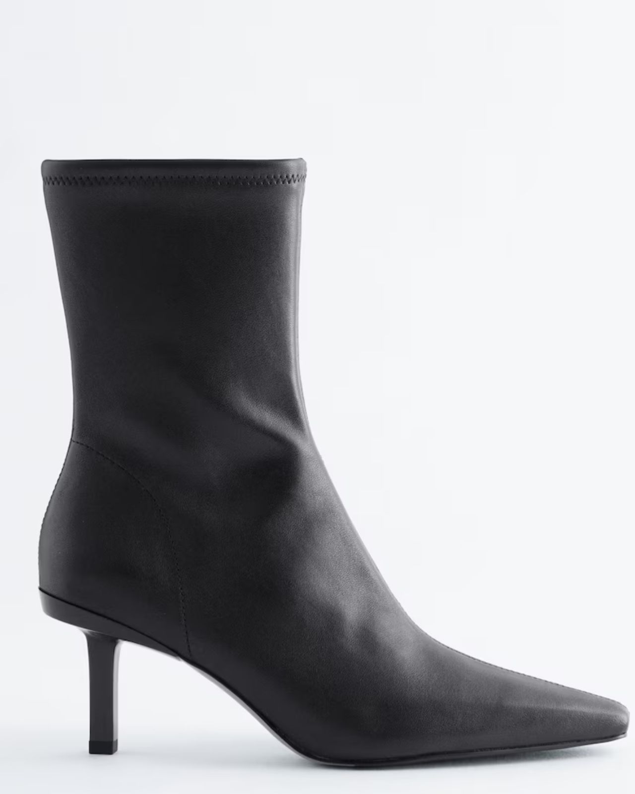 & Other Stories Stretch-Leather Ankle Boots