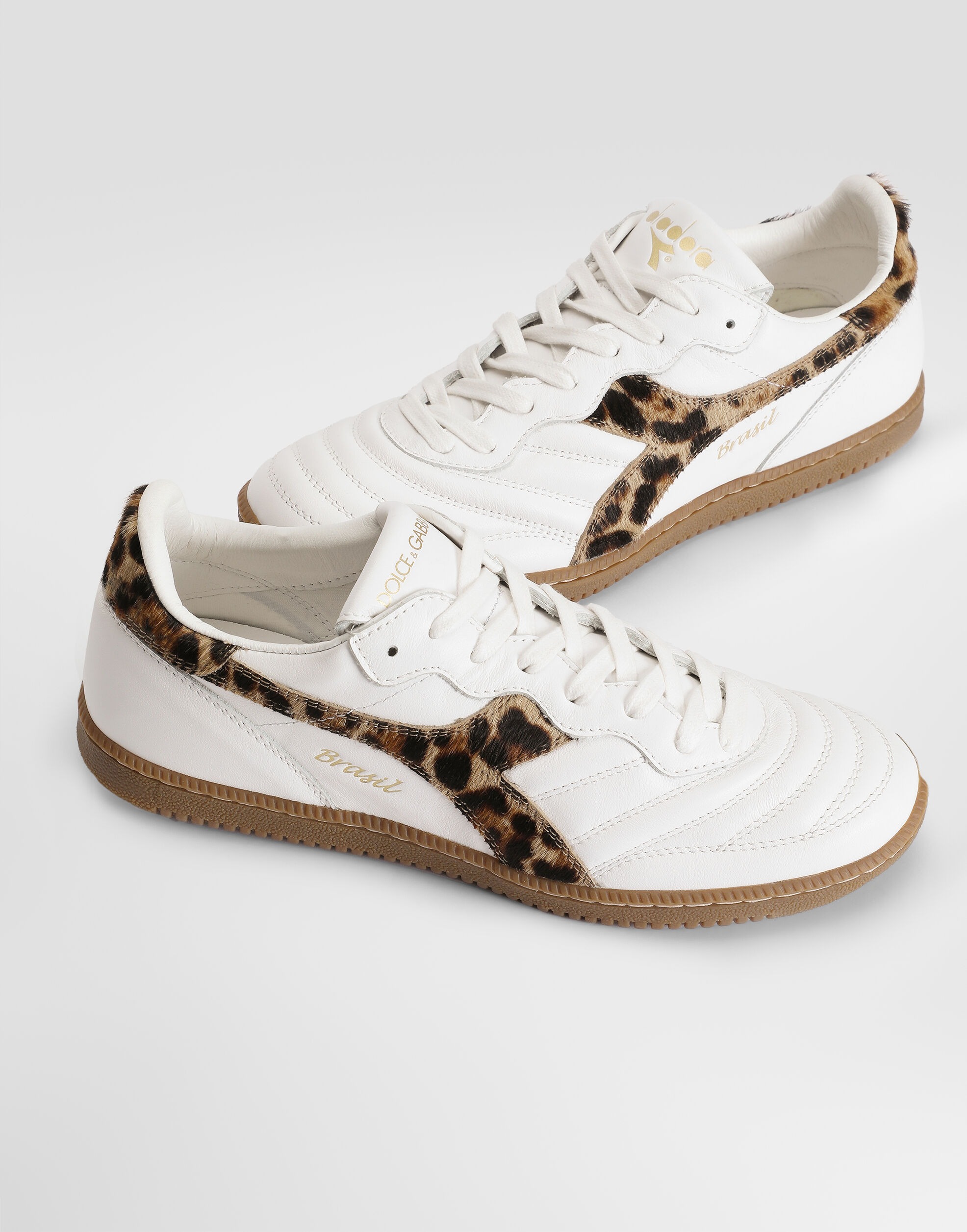 Dolce &amp;amp; Gabbana, Dolce &amp;amp; Gabbana X Diadora Calfskin Sneakers