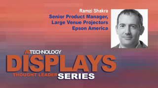 Ramzi Shakra, Senior Product Manager, Large Venue Projectors at Epson America