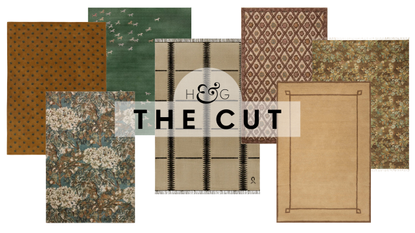 an assortment of tonal rugs for fall