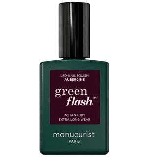 Manucurist Green Flash LED Gel Polish in Aubergine