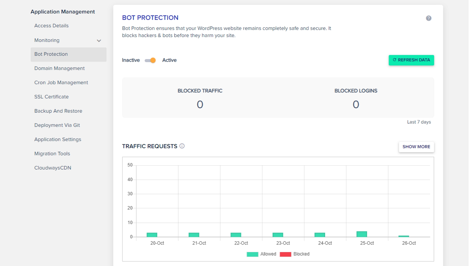 Cloudways' bot protection