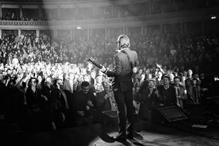 Joe Bonamassa onstage at the Royal Albert Hall