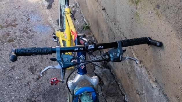Can you imagine riding on bars this narrow these days?