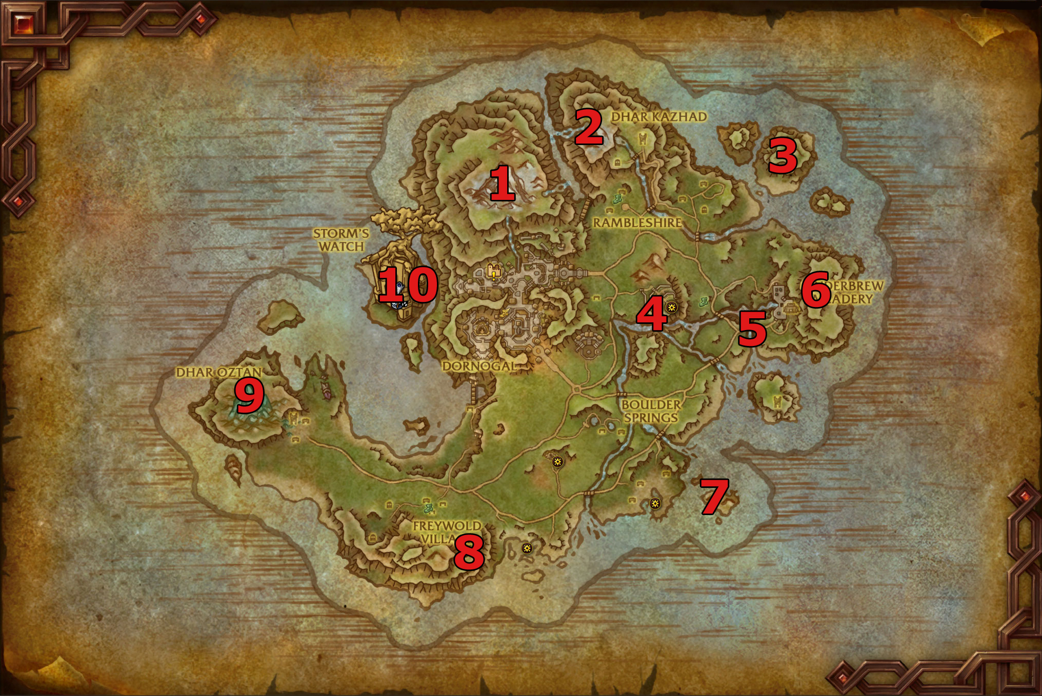 Where to find every Skyriding Glyph in WoW: The War Within