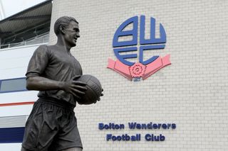 There is a statue of Nat Lofthouse outside Bolton's stadium