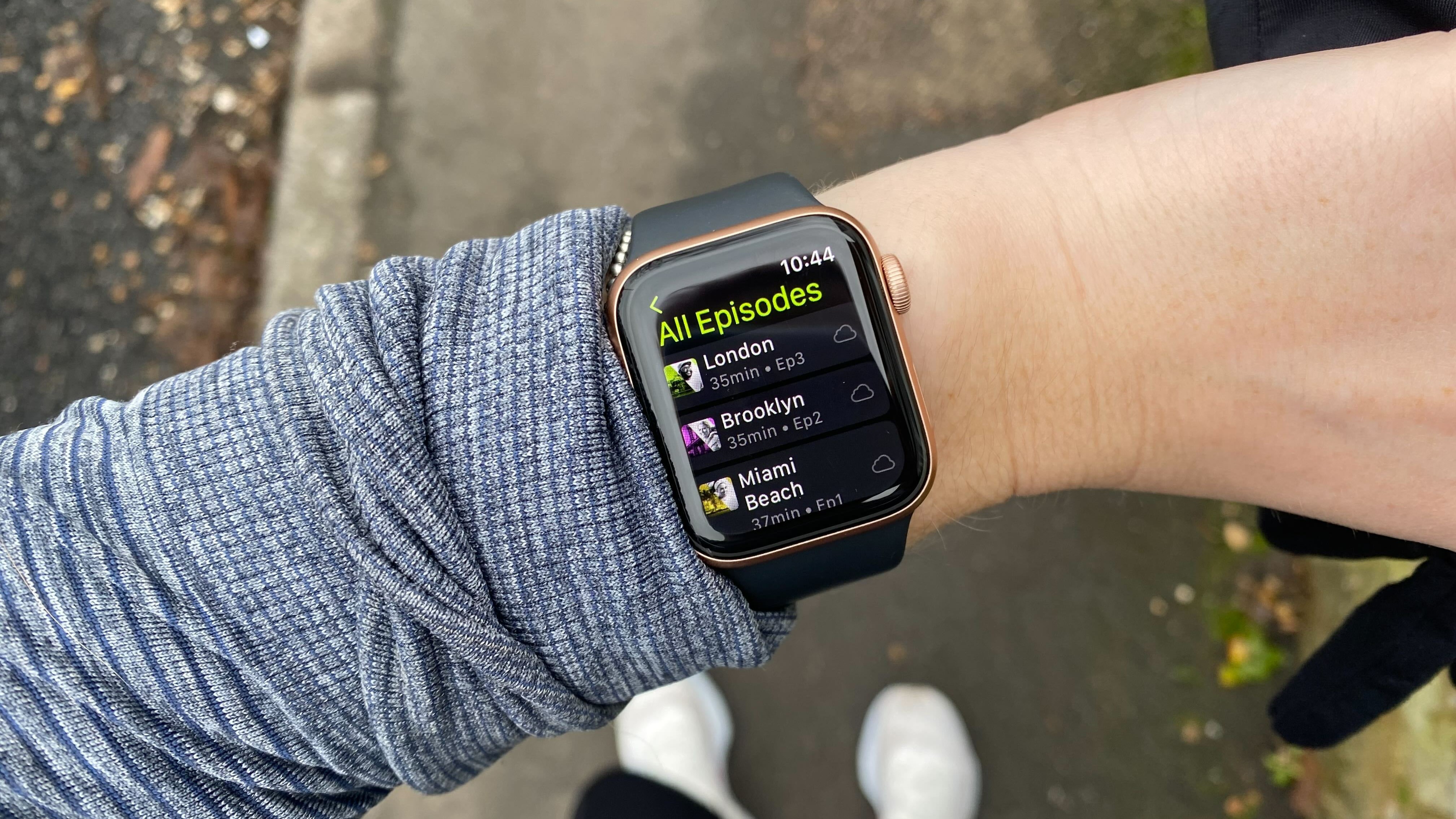 A photo of the Time to Run series on Apple Watch 6