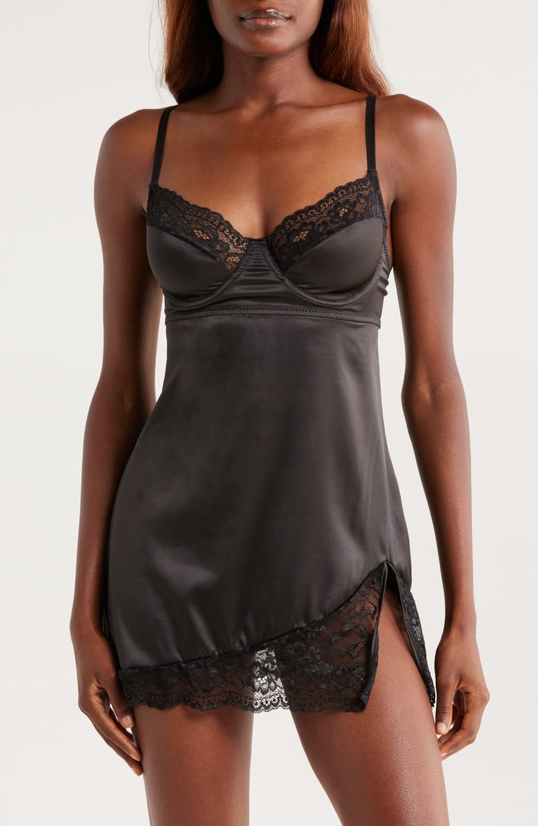 Ever After Stretch Satin Chemise