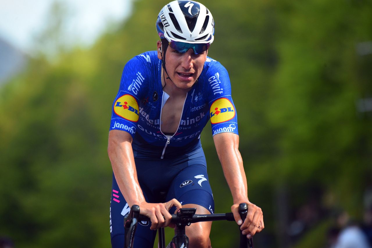 Giro d'Italia 2021 - 104th Edition - 19th stage Abbiategrasso - Alpe di Mera 166 km - 28/05/2021 - Joao Almeida (POR - Deceuninck - Quick-Step) - photo Dario Belingheri/BettiniPhoto&Acirc;&copy;2021